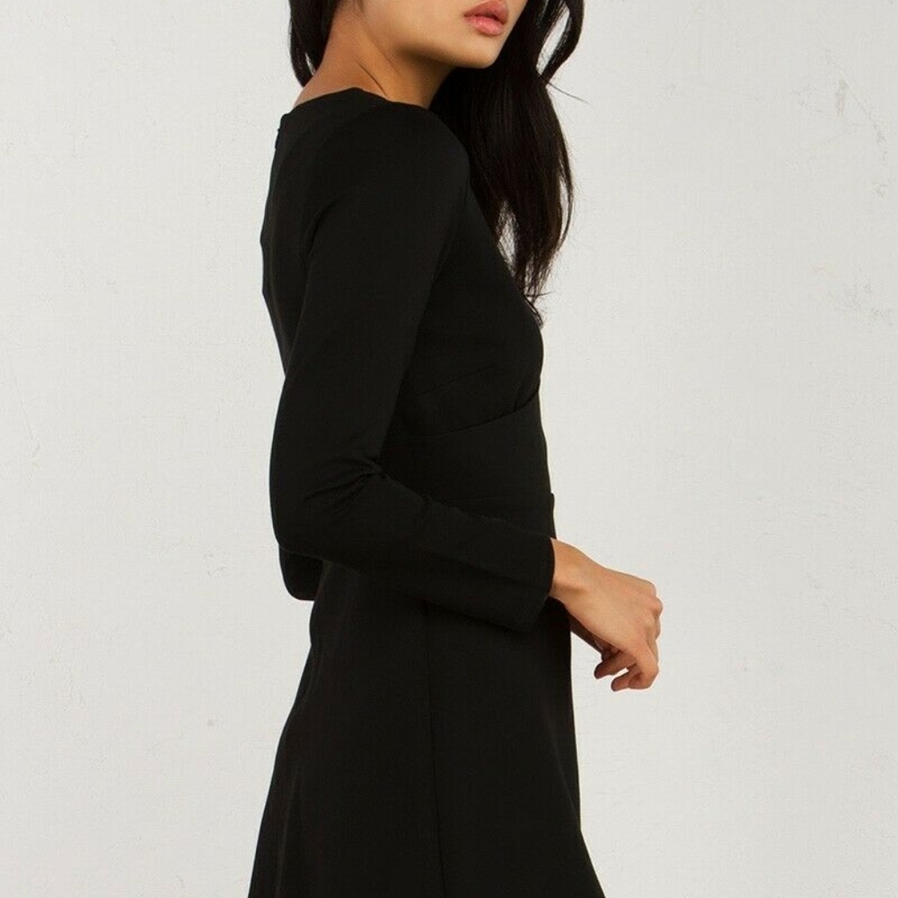 Kendall & Kylie Black backless bodycon mini, S